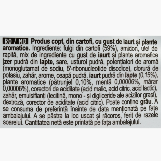 Chipsuri rumenite în cuptor cu iaurt și plante aromatice, 50g, (Oven Baked)