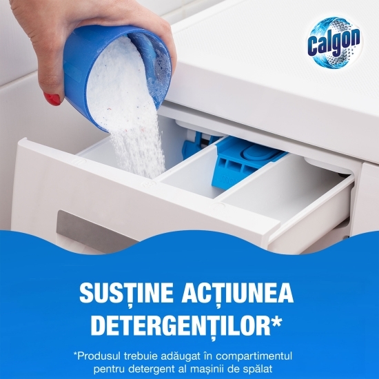 Pudră anticalcar pentru mașina de spălat 4 în 1, 10 spălări, 500g