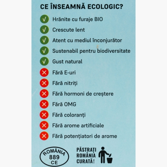 Cubulețe din carne de vită eco 450g