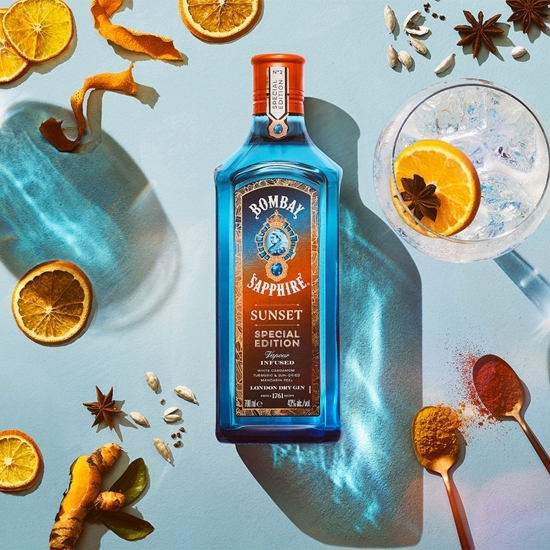 Gin Sapphire Sunset 43% alc. 0.7l