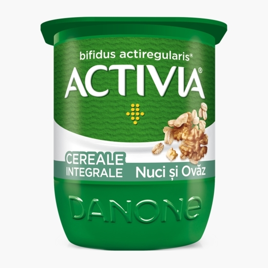 Iaurt cu ovăz integral și nuci 125g