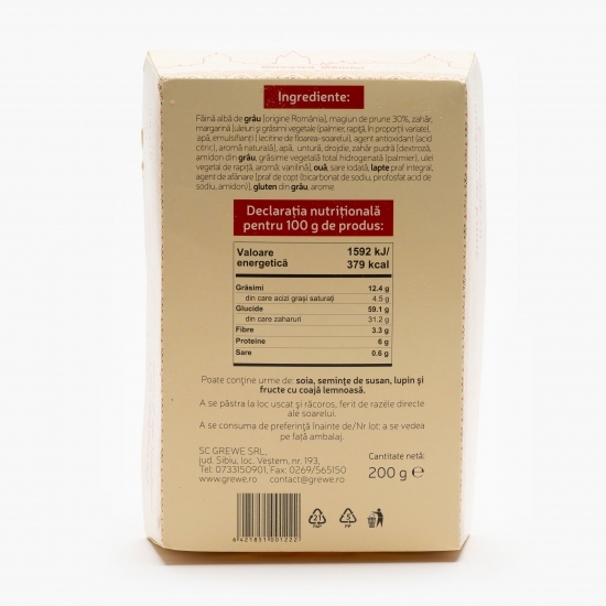 Cornulețe cu magiun de prune 200g