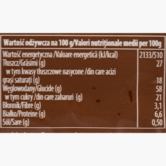 Biscuiți cu glazură de ciocolată cu lapte și cocos 44.5g