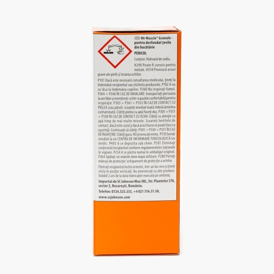 Granule pentru desfundarea țevilor 250g 