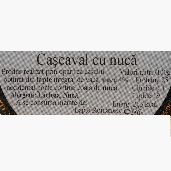 Cașcaval cu nucă 250g