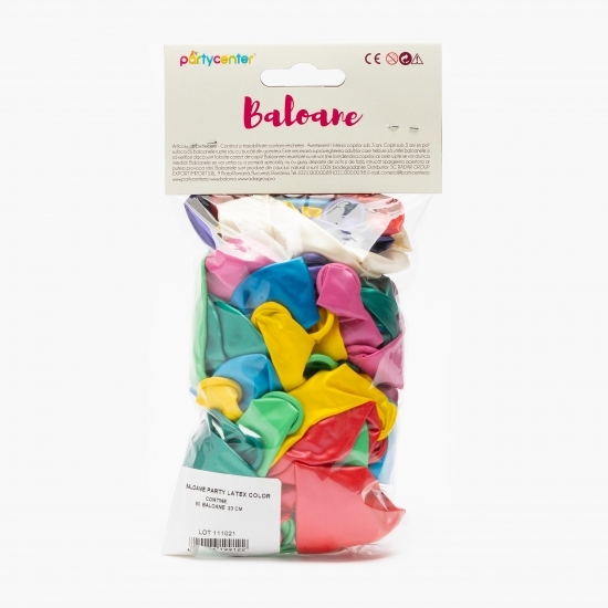 Baloane party latex color 50 buc
