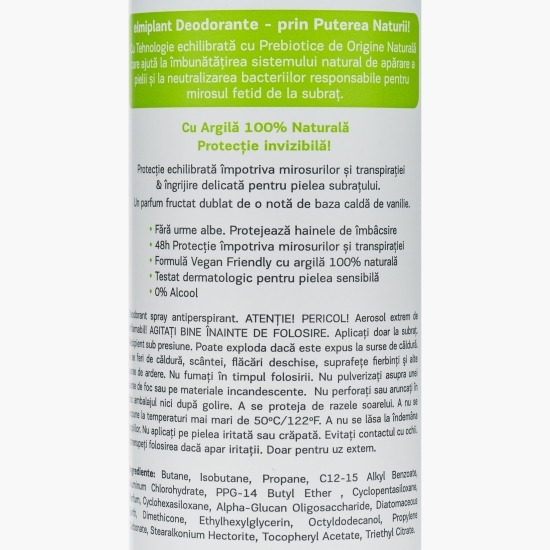 Antiperspirant spray Clay Minerals 150ml