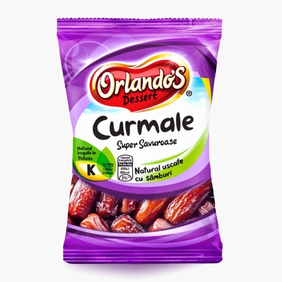 Curmale natural uscate cu sâmburi 200g