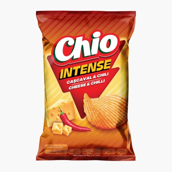 Chipsuri Intense cu cașcaval și chili 120g