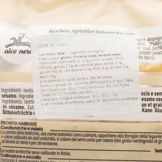 Linte eco 400g