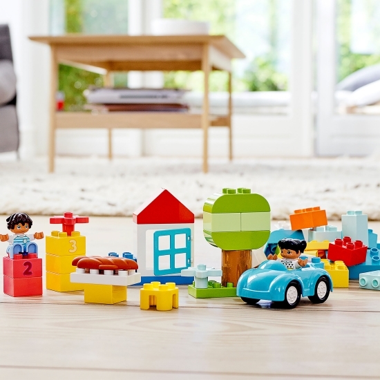 Cutie în formă de cărămidă, 10913 Duplo, 65 piese, + 1.5 ani
