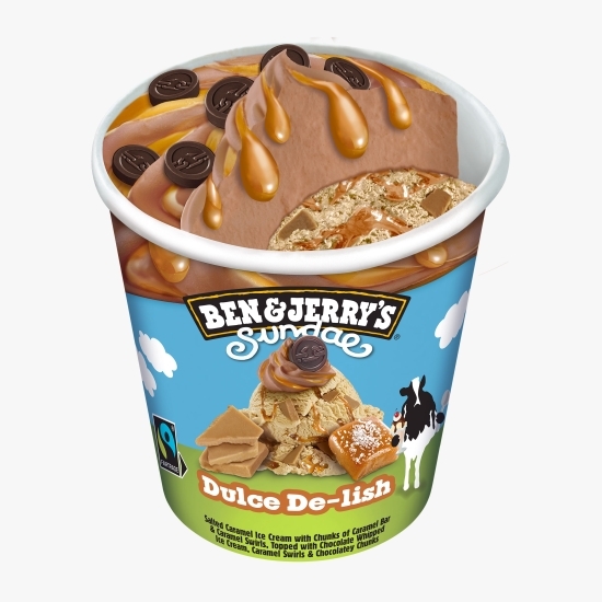 Înghețată Sundae Dulce De-lish, 427ml (350g)