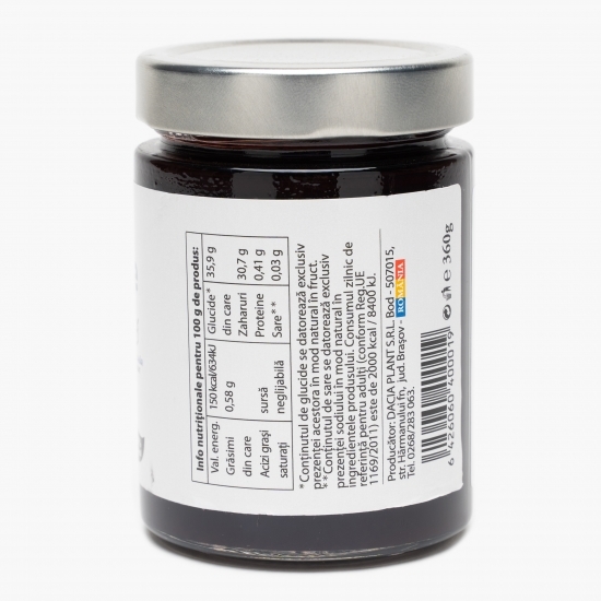 Dulceață de afine fără zahăr adăugat 360g