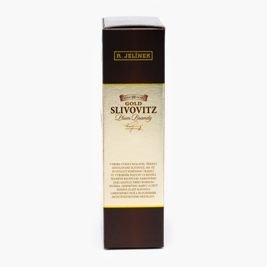 Rachiu de prune Gold, 10 Yo, 50%, 0.7l + cutie