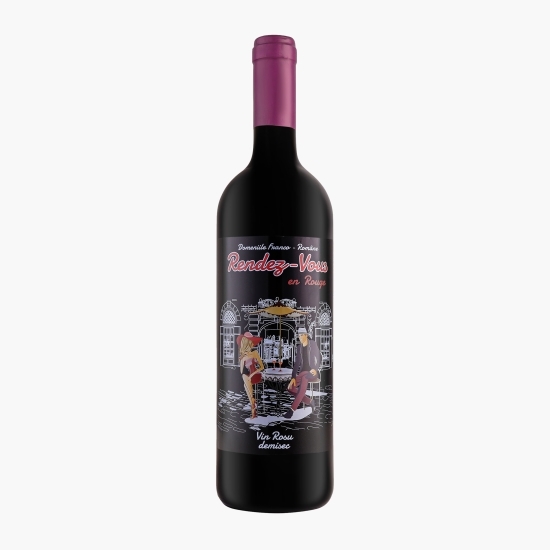 Vin roșu demisec Rendez Vous, 14.9%, 0.75l